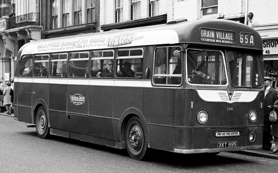 AEC Reliance MU3RV Weymann (B42F) (UK) '1956